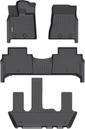 Binmotor-Floor Mats for Nissan Armada/Infiniti QX80 2025, Bucket Seat 丨 TPE All by VisittheBinmotor