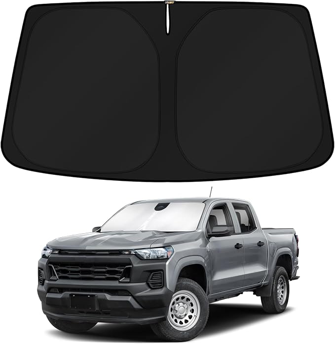 KUST Windshield Sun Shade for Chevrolet Colorado 2023-2025 2026 Custom Fit by KUST