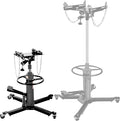 Transmission Jack 1660 lbs/ 0.75 Ton Capacity Hydraulic Telescopic Transmission by EVGTTI