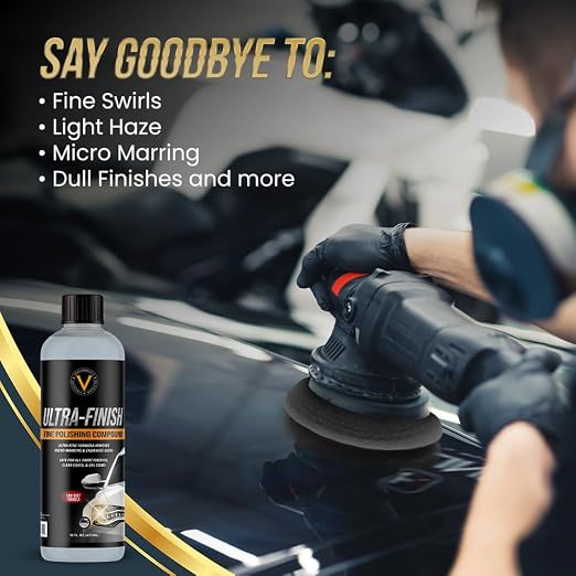 VPD Ultra-Finish Fine Polishing Compound 16 oz – Final Step Car Polish & - Image 2