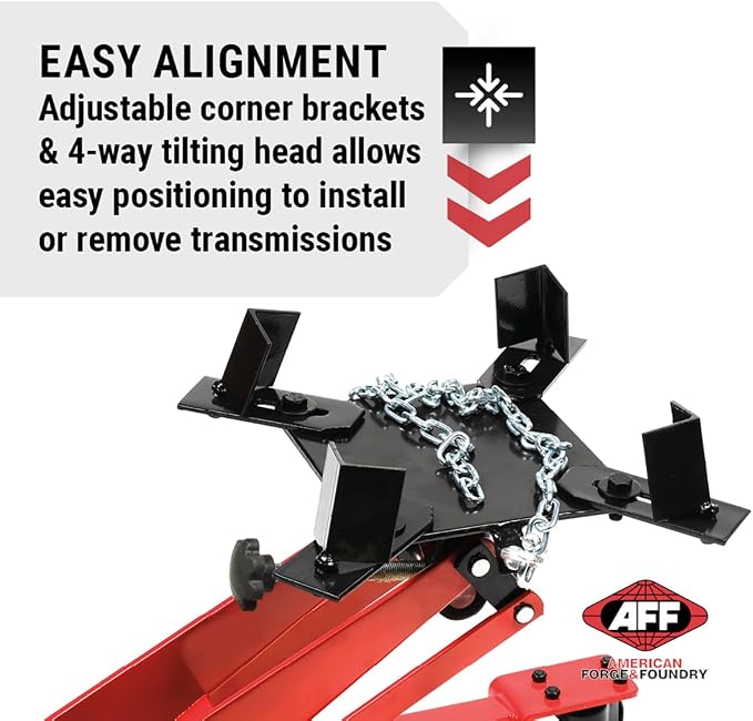 AFF Low Profile Manual Hydraulic Transmission Jack - Image 5