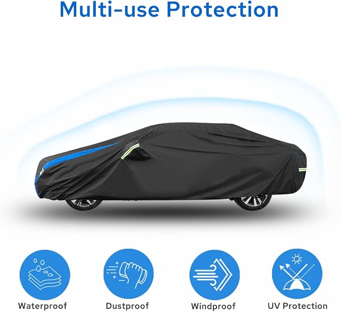 Avecrew Car Cover Waterproof All Weather - Image 6