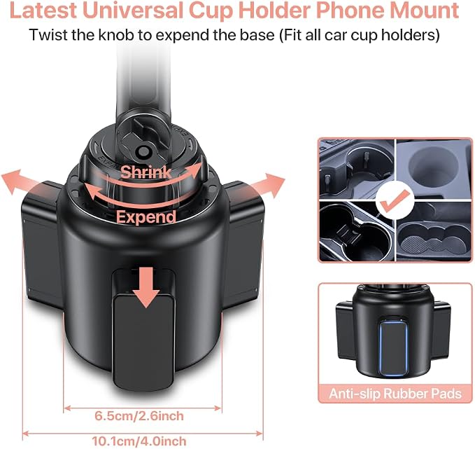 Miracase Universal Cup Phone Holder - Image 3