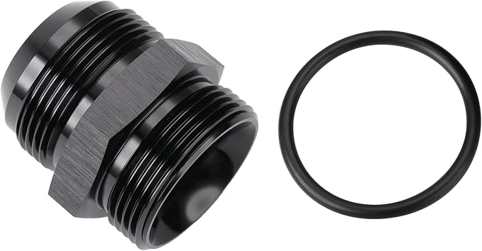 20AN Male Flare to 20AN ORB O-ring Boss Fuel Pump Rail Adapter Fitting Aluminum - Image 3