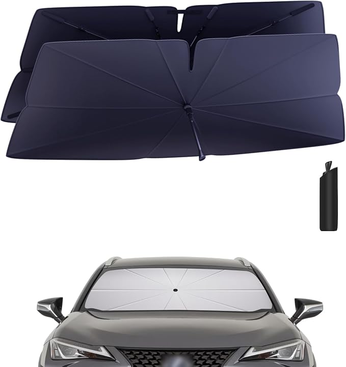 Windshield Sun Shade Umbrella Compatible by HIMUMOY