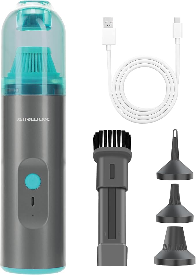 Cordless Handheld Vacuum, 13000Pa High Power Car Vacuum by AIRWOX