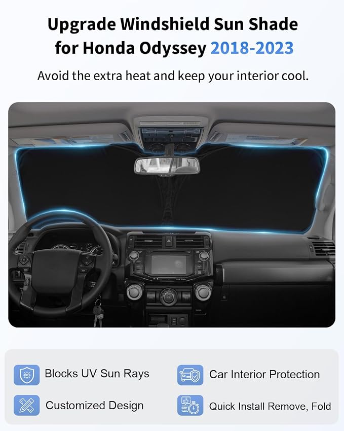 for Odyssey Windshield Sun Shade - Image 4