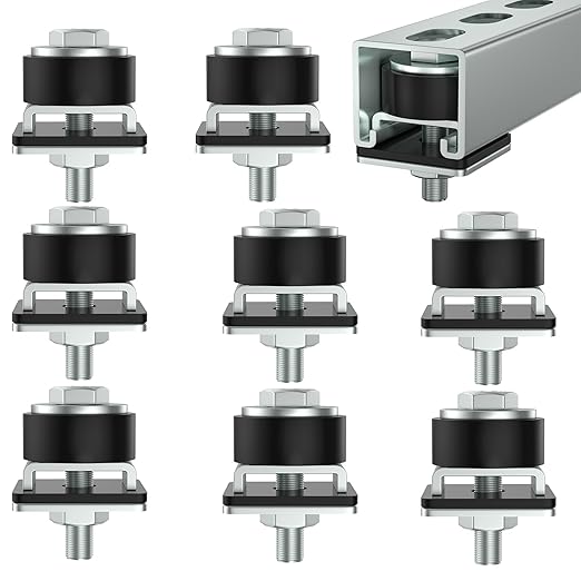 SKTREX Anti-Skid designTrolley Roller Wheels Limit Trolley Assembly Positioning by SKTREX
