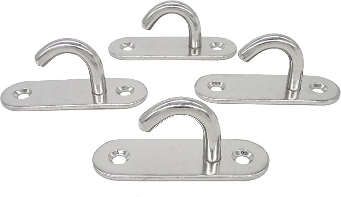 Stainless Steel Ceiling Hooks & Wall Hangers by Unknown