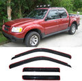 Side Window Visor Vent Wind Deflector fit by Puermto