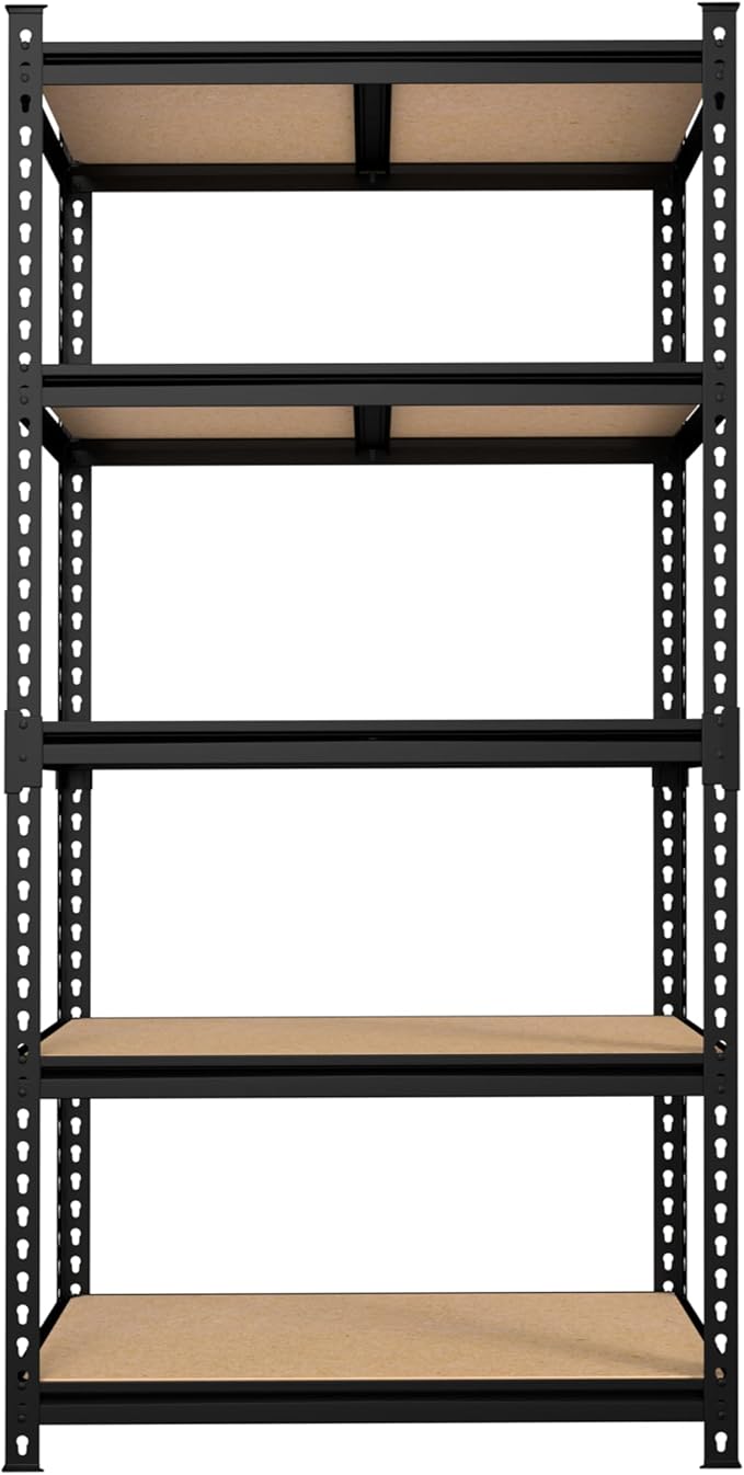 MUPATER 36" W x 18" D x 72" H Metal Storage Shelves, Heavy Duty Utility Shelf - Image 9