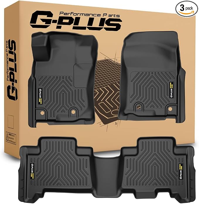 G-PLUS Floor Mats for Toyota 4Runner 2013-2024/Fit for Lexus GX460 2014-2023 by G-PLUS