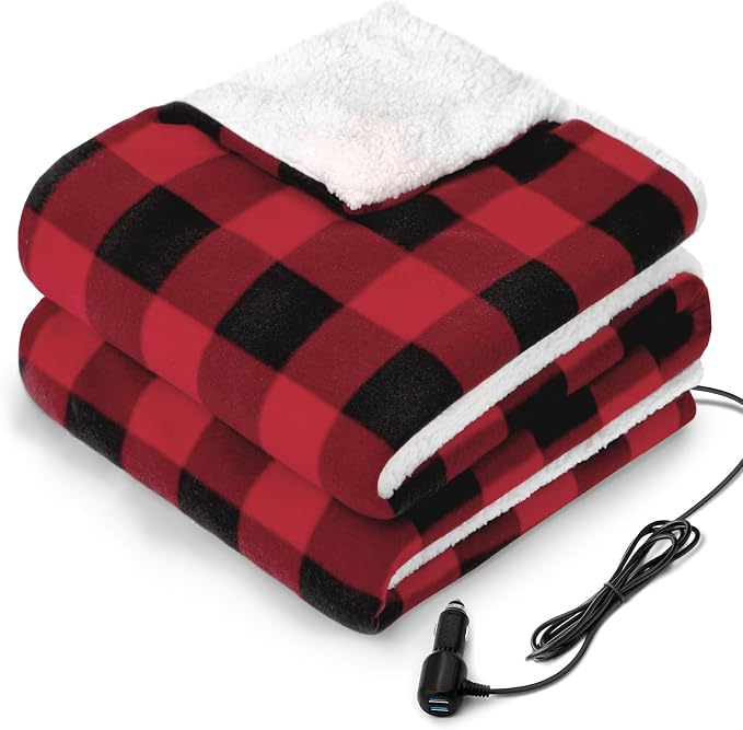 Sealy 12-Volt Heated Car Blanket by Sealy