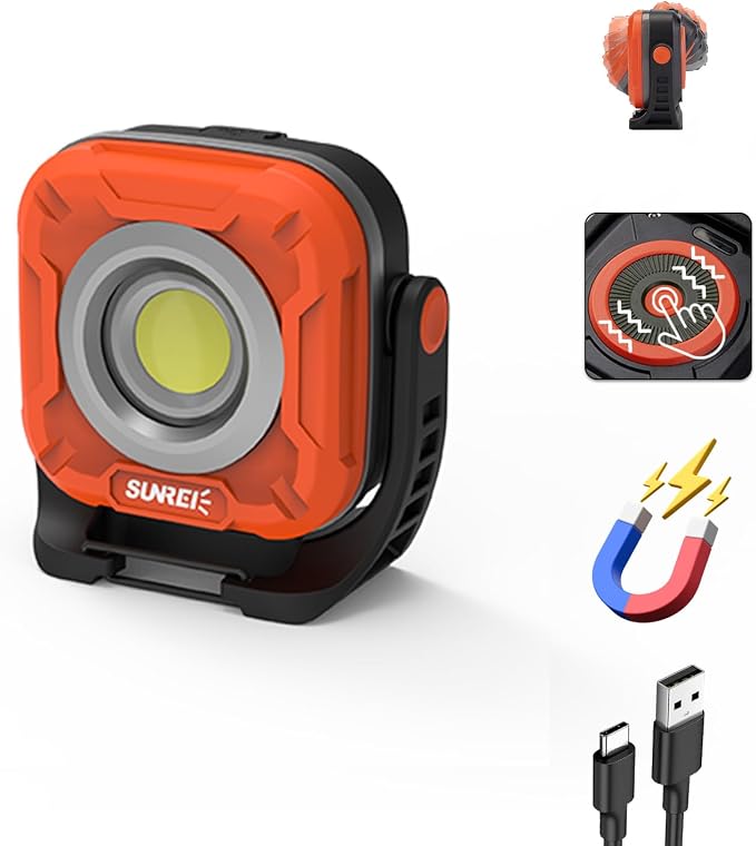 SUNREI 1300LM LED Magnetic Work Light by SUNREI