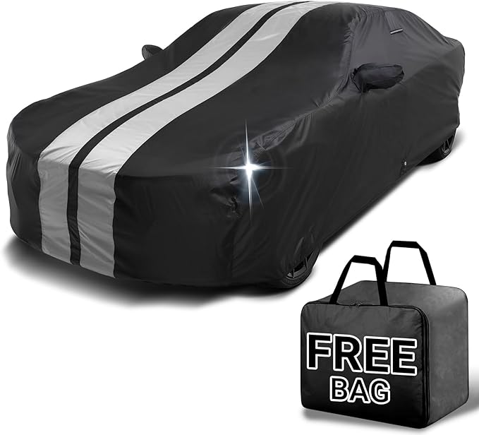iCarCover Custom Car Cover for Buick Skylark Waterproof All-Weather Rain Snow by iCarCover