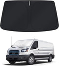 KUST Windshield Sun Shade for Ford E-Transit 2022 2023 2024 2025 2026 Window by KUST