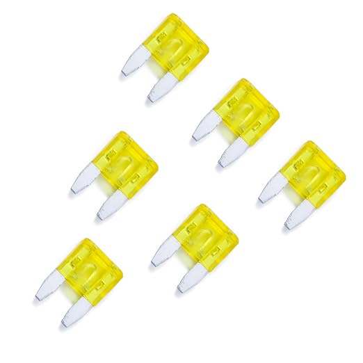 100 Pack Auto Fuses 20 AMP APM/ATM 32V Mini Blade Style Fuses 20A Short Circuit - Image 3