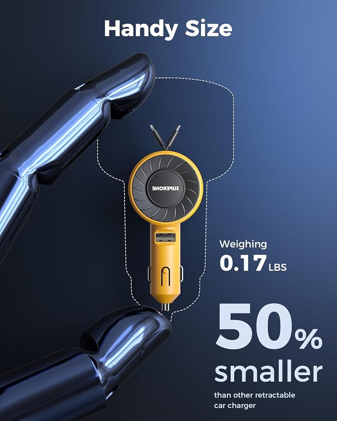 SUPERONE 3-in-1 Car Charger - Image 2