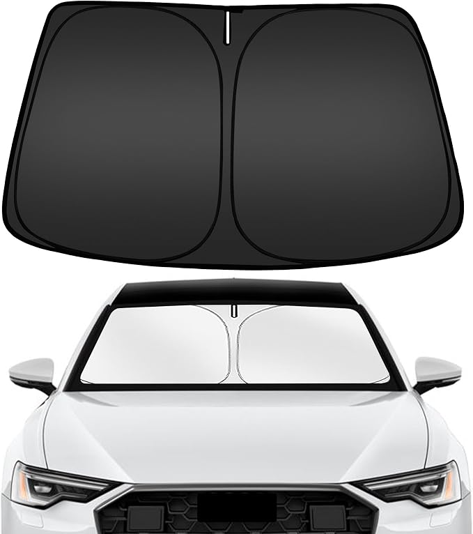 ARISMOTOR Windshield Sun Shade for Audi A6 2019-2025, Custom Fit Foldable Front by ARISMOTOR