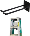 StoreYourBoard Ladder Storage Wall Hook – Heavy Duty Steel Ladder Hanger by StoreYourBoard