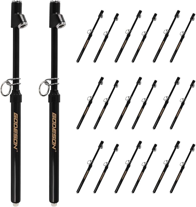 GODESON Dual Head Tire Pressure Gauge, Heavy Duty Pencil Tire Gauge Range by GODESON