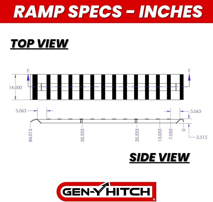 GEN-Y Hitch Heavy Duty Aluminum Loading Ramps - Image 7