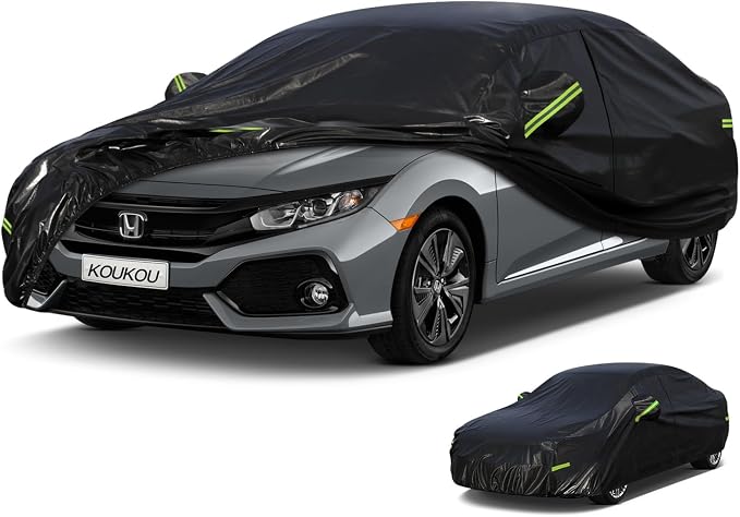 KouKou Car Cover Waterproof All Weather, 7 Layers Outdoor Car Covers by focusonqualityservicehear