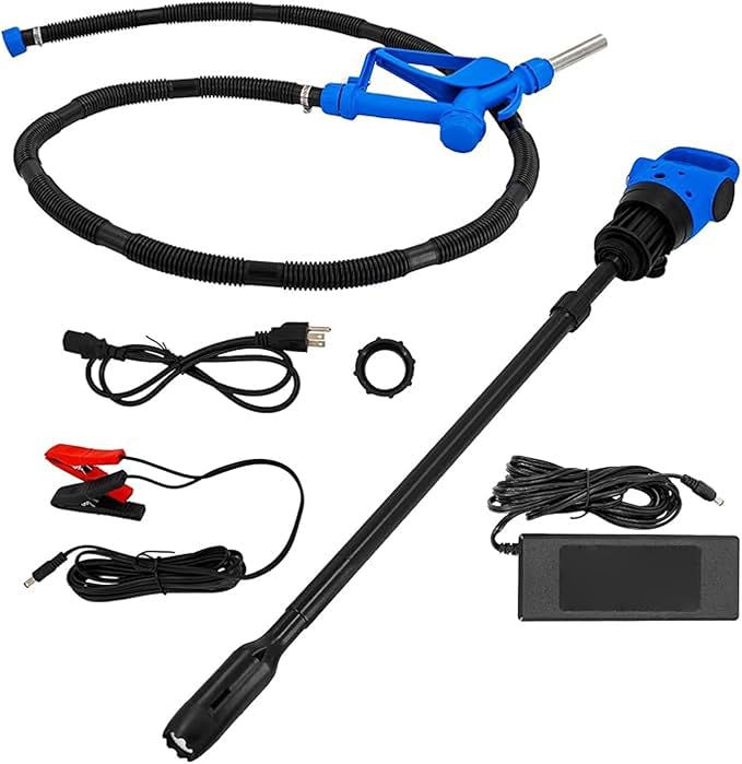 120V AC Electric Drum Pump by ShareZem-Auto