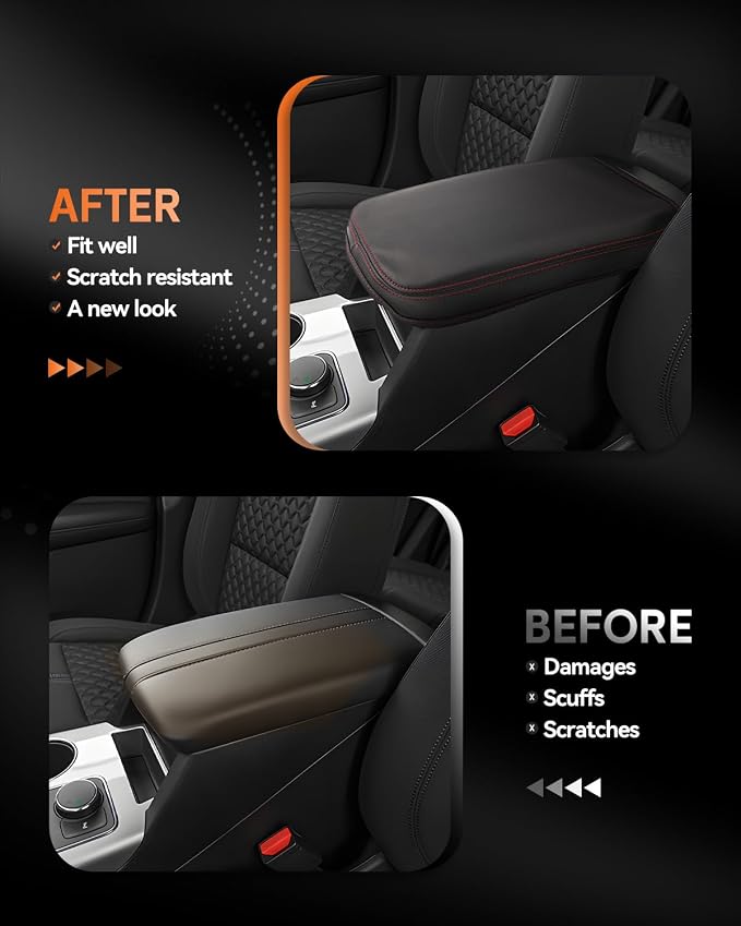CDEFG for Chevrolet Blazer 2019-2025 Center Console Cover Armrest Box Cover for - Image 3