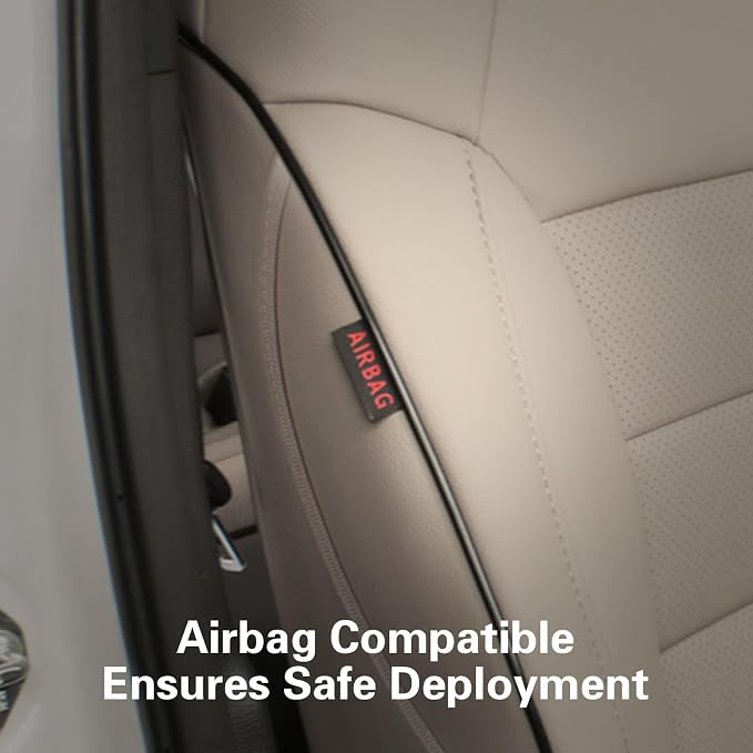 EKR Sienna Seat Covers for 2021 2022 2023 2024 2025 Toyota Sienna LE, 8 Seats - Image 2