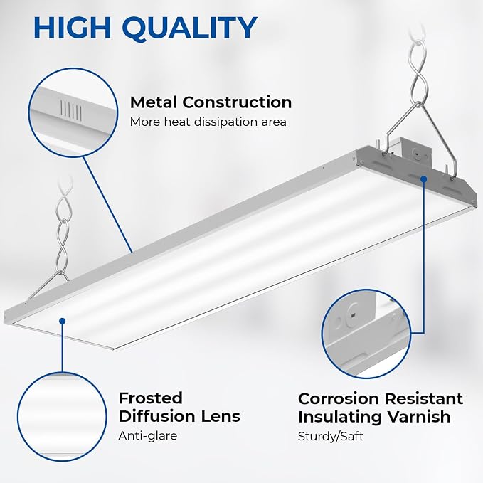 CINOTON 4FT 300W LED Shop Light - Image 8