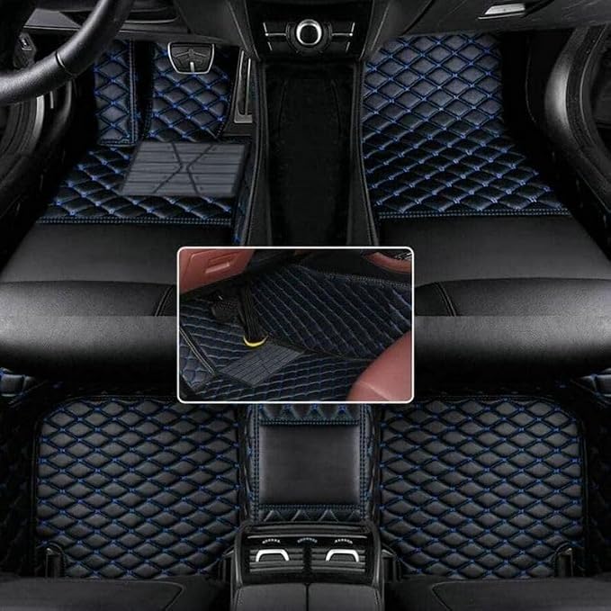 Custom Artificial Leather Waterproof All-Weather Car Floor Mats Fit by SLFCWA