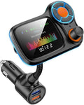 TSNAM Wireless Car Bluetooth Adapter, Radio FM Transmitters HandsFree Call by TSNAM