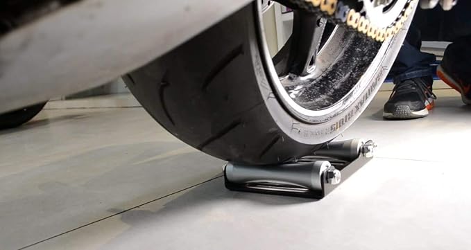 GRAND PITSTOP Motorcycle & Powersports Maintainence Stand Wheel Cleaning Wheel - Image 6