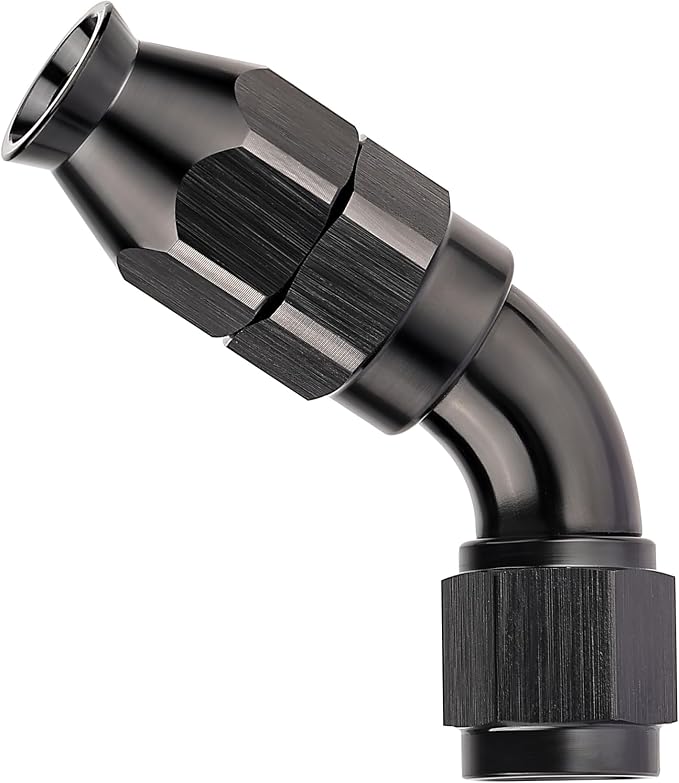 EVIL ENERGY 4AN 60 Degree PTFE One Piece Full Flow End Hose Fitting Aluminum by EVILENERGY