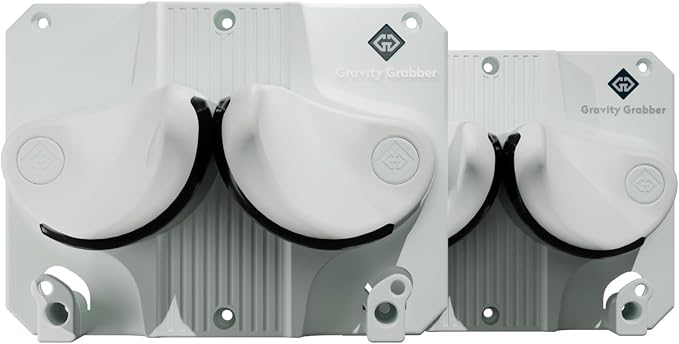 Ultimate Ski & Snowboard Wall Rack | Secure, Non-Slip Storage | Fits Any by GravityGrabber