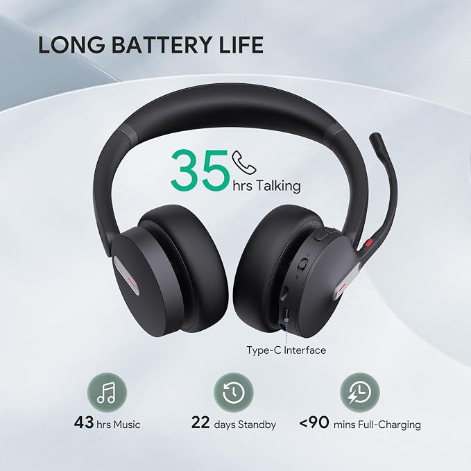 Yealink BH70 UC Wireless Bluetooth Headset - Image 3