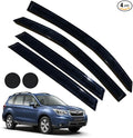 Rain Guards for Forester 2014-2018, Tape-on Side Window Deflectors for Subaru by LETINGFAR