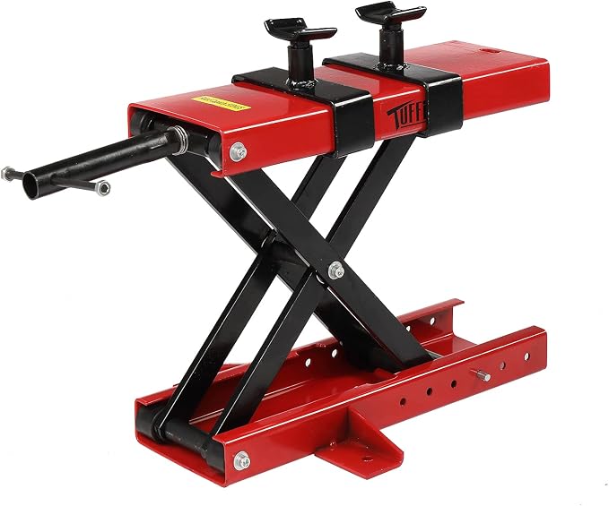 TUFFIOM 1100LBS Motorcycle Scissor Lift Jack, Height Adjustable by TUFFIOM