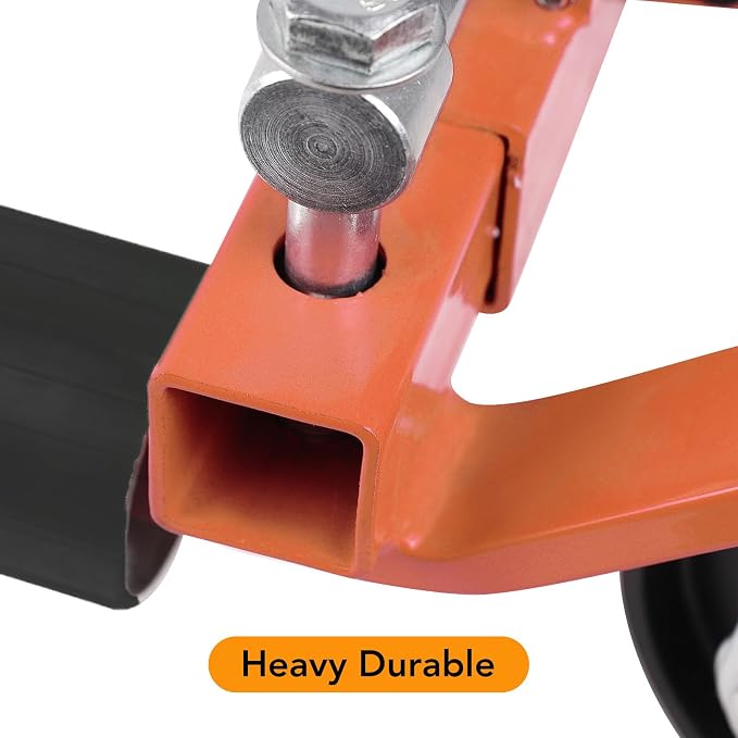 2 Pcs Car Wheel Dolly with Hydraulic Tire Jack, 1500LBS Capacity Trailer Dolly - Image 6