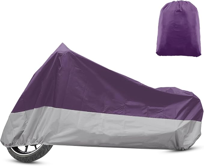 X AUTOHAUX Motorcycle Cover for Harley Davidson for Honda for Suzuki All Season by XAUTOHAUX