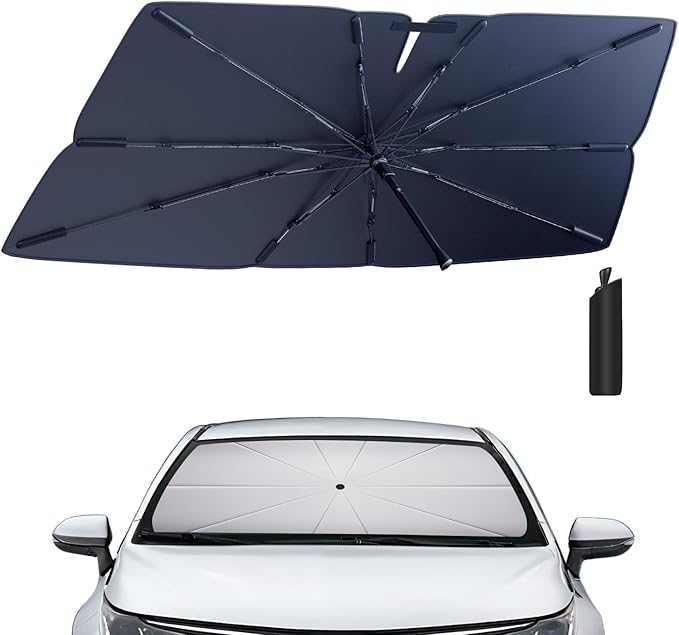 Windshield Sun Shade Umbrella: Custom Fit by HIMUMOY