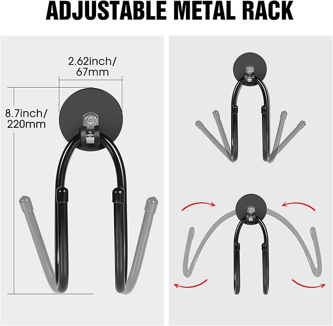 Strong Magnetic Hooks, Heavy Duty Storage Straps Tool Organizer - Image 2