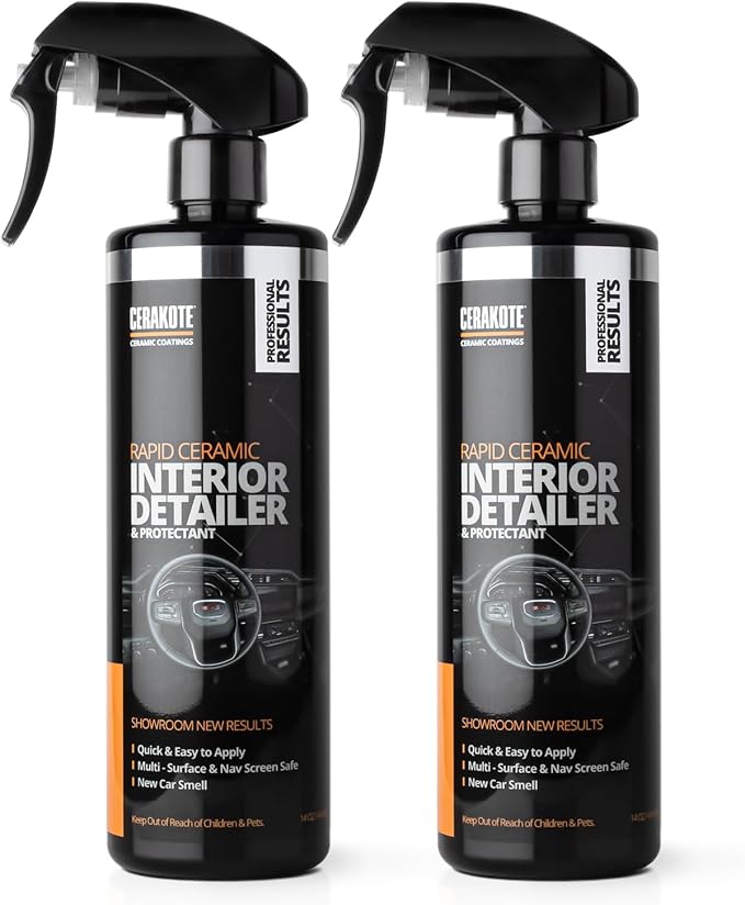 CERAKOTE Rapid Ceramic Interior Detailer and Protectant – Quick and Easy – by Cerakote