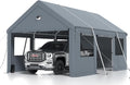 Carports 10X16 Heavy Duty，Portable Car Port Garage，Carport Canopy by Sannwsg