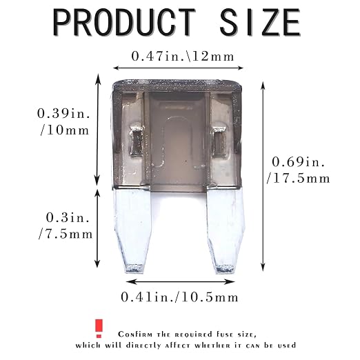 100 Pack Auto Fuses 2 AMP APM/ATM 32V Mini Blade Style Fuses 2A Short Circuit - Image 2