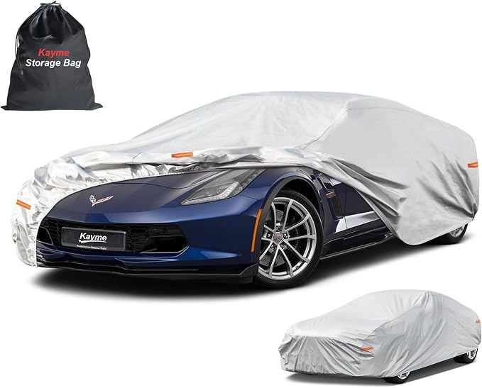 Kayme 6 Layers Car Cover Custom Fit by kayme