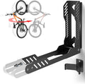 Swivel Bike Wall Mount, Space Saving Bike Rack Garage, No Heavy Lifting by ALIXUEQINAutomotiveProducts