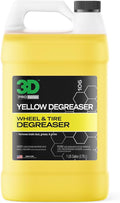 3D Yellow Degreaser – Non-Acid Wheel & Tire Cleaner Spray by 3DCarCare