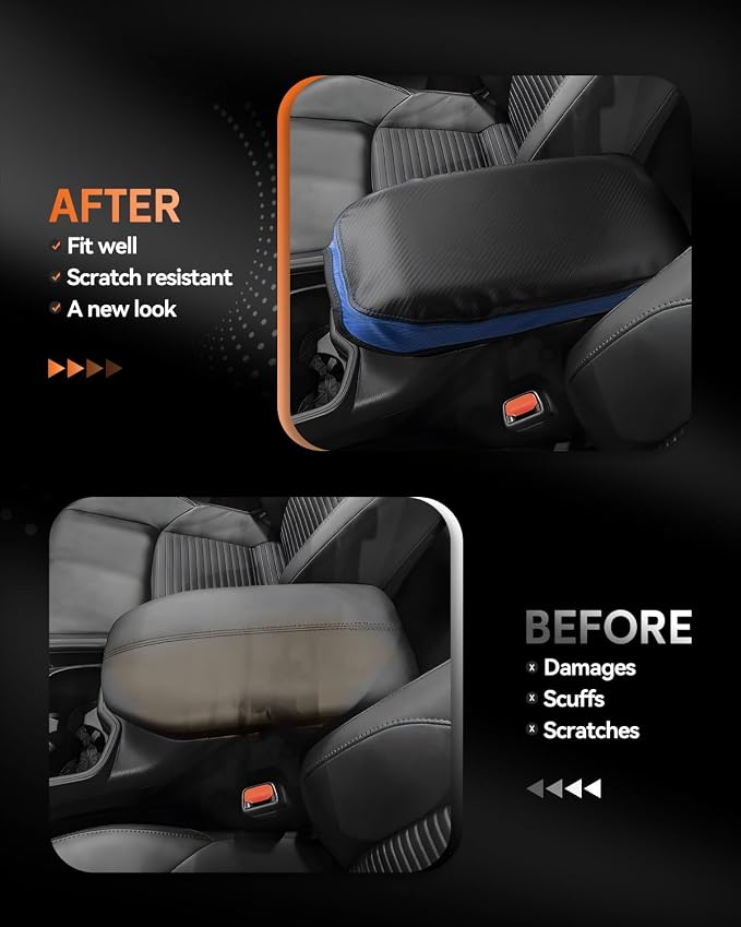 CDEFG for Toyota RAV4 2019-2025 Center Console Cover Armrest Box Cover for RAV4 - Image 3